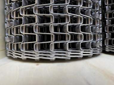 Spiral freezer link belt (honeycomb weave) supplied by Kgolo Industrial Supplies