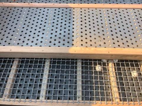Wooden separation screens supplied by Kgolo Industrial Supplies