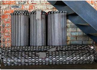 Hex mesh belt supplied by Kgolo Industrial Supplies