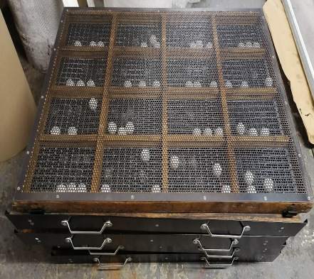 Wooden separation screens supplied by Kgolo Industrial Supplies