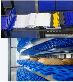 Plastic modular belts supplied by Kgolo Industrial Supplies